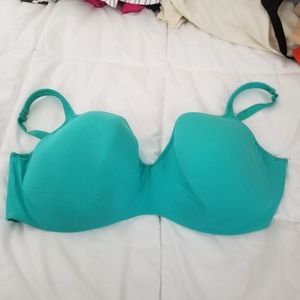 Lane Bryant turquoise baculate bra
